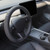 Silicone Non-slip Wear-resistant Concave Point Car Steering Wheel Cover, Size: 34-38cm(Black)