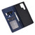 For Samsung Galaxy S23 Ultra 5G Embossed Happy Cat Pattern Flip Leather Phone Case(Blue)