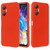 For Infinix Hot 20 5G Pure Color Liquid Silicone Shockproof Phone Case(Red)