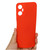 For Infinix Hot 20 5G Pure Color Liquid Silicone Shockproof Phone Case(Red)