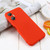 For Infinix Hot 20 5G Pure Color Liquid Silicone Shockproof Phone Case(Red)