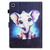 For Samsung Galaxy Tab A7 10.4 2020 T500/T505 Coloured Drawing Stitching Smart Leather Tablet Case(Elephant)