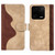 For Xiaomi 13 Pro Stitching Horizontal Flip Leather Phone Case(Yellow)