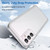 For Samsung Galaxy M14 5G Colorful Series Acrylic + TPU Phone Case(Transparent)