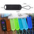 For TCL Roku RC280/RC282 2pcs Oval Remote Control Silicone Case(Black)