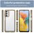 For Samsung Galaxy M14 5G Colorful Series Acrylic + TPU Phone Case(Transparent Grey)