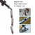 10pcs Electric Screwdriver Short Batch Head Strong Magnetic Driver Head, Series: Phillips PH1
