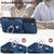 For Samsung Galaxy S22+ 5G Retro Skin-feel Ring Card Wallet Phone Case(Blue) For Samsung Galaxy S22+ 5G Retro Skin-feel Ring Card Wallet Phone Case(Blue)
