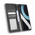 For Xiaomi 13 Lite / Civi 2 5G Magnetic Buckle Retro Texture Leather Phone Case(Black)