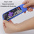 For TCL Roku 3600R/3900/Voice RCAL7R 2pcs Remote Control Silicone Case(Blue)