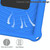 For Samsung Galaxy Tab S5e T720 Spider King Silicone Protective Tablet Case(Blue)