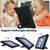 Spider King Silicone Protective Tablet Case For iPad 9.7 2018 / 2017(Black)