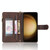 For Samsung Galaxy S23+ 5G Litchi Texture Zipper Leather Phone Case(Brown)
