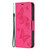For Samsung Galaxy M14 5G Two Butterflies Embossing Leather Phone Case(Rose Red)