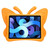 For iPad 10th Gen 10.9 2022 Butterfly Bracket Style EVA Children Shockproof Tablet Protective Case(Orange)