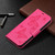 For Xiaomi Redmi Note 12 4G Global Two Butterflies Embossing Leather Phone Case(Rose Red)