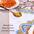 PVC Waterproof Oil-proof Embroidery Yarn Tablecloth, Size: 100x160cm(Embroidery Green)