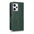 For Xiaomi Redmi Note 12 Pro+ 5G Global Symmetrical Triangle Leather Phone Case(Green)