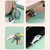 3pcs 2 in 1 Phone Tablet Card Removal Needle Dolphin Shape Card Opening Needle Cover(White)