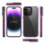 For iPhone 14 Plus Four-corner Shockproof Phone Case(Purple) For iPhone 14 Plus Four-corner Shockproof Phone Case(Purple)