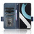 For Xiaomi 13 Lite / Civi 2 / 12 Lite NE Symmetrical Triangle Leather Phone Case(Blue)