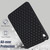 For iPad 10.2 2021 / 2020 / 2019 Rhombic TPU Tablet Case(Black)