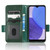 For Samsung Galaxy A23e/A23 5G JP Version Symmetrical Triangle Leather Phone Case(Green)