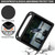 For iPad Air 3 / Pro 10.5 Handle EVA Shockproof Tablet Case with Holder(Black)