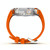 For Apple Watch Ultra 49mm Fluorine Rubber Clear Armor Case Watch Band(Orange) For Apple Watch Ultra 49mm Fluorine Rubber Clear Armor Case Watch Band(Orange)