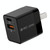 MOMAX UM36 PD 20W USB-C / Type-C + USB Fast Charger Power Adapter, CN Plug(Black)