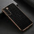 For Samsung Galaxy S23+ 5G Crocodile Texture Genuine Leather Nano Electroplating Phone Case(Black)