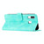 For Samsung Galaxy A40 Heart Pattern Skin Feel Leather Phone Case(Light Blue)