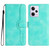 For Xiaomi Redmi Note 12 Pro+ 5G Heart Pattern Skin Feel Leather Phone Case(Light Blue)