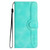 For Xiaomi Redmi Note 12 Pro+ 5G Heart Pattern Skin Feel Leather Phone Case(Light Blue)
