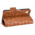 For Sony Xperia Ace III Symmetrical Triangle Leather Phone Case(Brown)