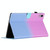 For iPad 10th Gen 10.9 2022 Stitching Gradient Leather Tablet Case(Purple Blue)