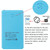 Q6 Removable 6 Sections 18650 Battery Box Charger Case, Style: Ordinary(Blue)