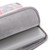H40-B01 White Rose Pattern Laptop Case Bag Computer Liner Bag With Handle, Size: 13 Inch(Grey)
