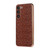 For Samsung Galaxy S23 5G Sky Series Nano Electroplating Genuine Leather Phone Case(Coffee) For Samsung Galaxy S23 5G Sky Series Nano Electroplating Genuine Leather Phone Case(Coffee)