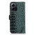 For Xiaomi Redmi Note 12 4G Global Crocodile Top Layer Cowhide Leather Phone Case(Green)
