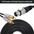 XLR Female To 2RCA Male Plug Stereo Audio Cable, Length: 10m