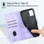 For OPPO Reno9 5GReno9 Pro 5G Skin-feel Embossed Leather Phone Case(Light Purple)