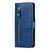 For Samsung Galaxy A24 4G Calf Texture Zipper Leather Phone Case(Blue)