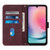 For Samsung Galaxy A24 4G Crossbody 3D Embossed Flip Leather Phone Case(Wine Red) For Samsung Galaxy A24 4G Crossbody 3D Embossed Flip Leather Phone Case(Wine Red)