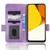 For vivo Y35 4G Symmetrical Triangle Leather Phone Case(Purple)