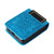 For Samsung Galaxy Z Flip3 5G Embossed Sunflower Leather Phone Case(Blue)
