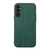 For Samsung Galaxy A24 4G Wood Texture PU Phone Case(Green) For Samsung Galaxy A24 4G Wood Texture PU Phone Case(Green)