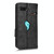 For Asus ROG Phone II Symmetrical Triangle Leather Phone Case(Black)