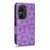 For Asus Zenfone 9 Symmetrical Triangle Leather Phone Case(Purple) For Asus Zenfone 9 Symmetrical Triangle Leather Phone Case(Purple)