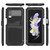 For Samsung Galaxy Z Flip4 RedPepper 360 Full Body Rugged Metal Life Waterproof Phone Case (Black)